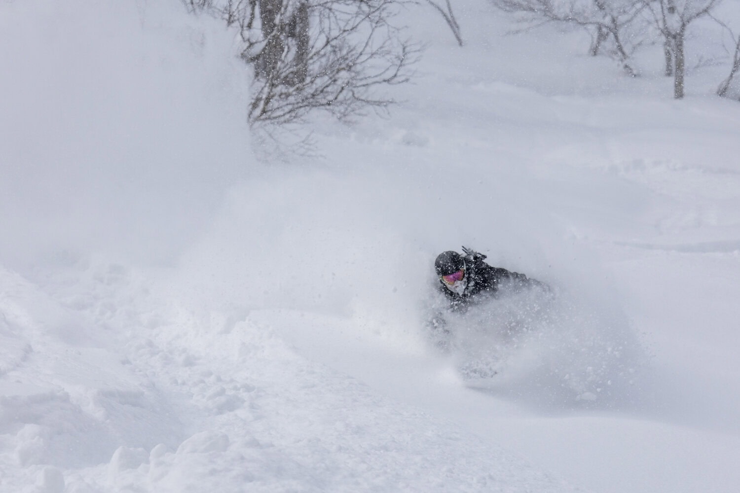 backcountry snowboarding tohoku