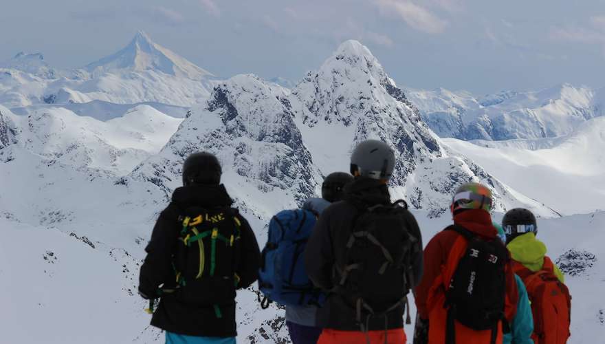 stunning vistas from Catedal ski resort in bariloche