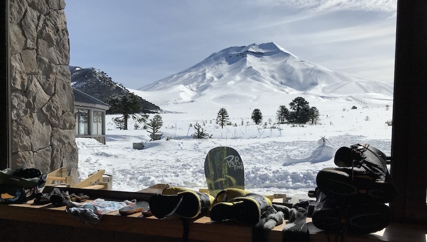 corralco ski resort in Chile