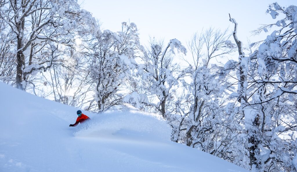 Honshu`s Myoko is home to some of the best snowboard resorts in Japan.