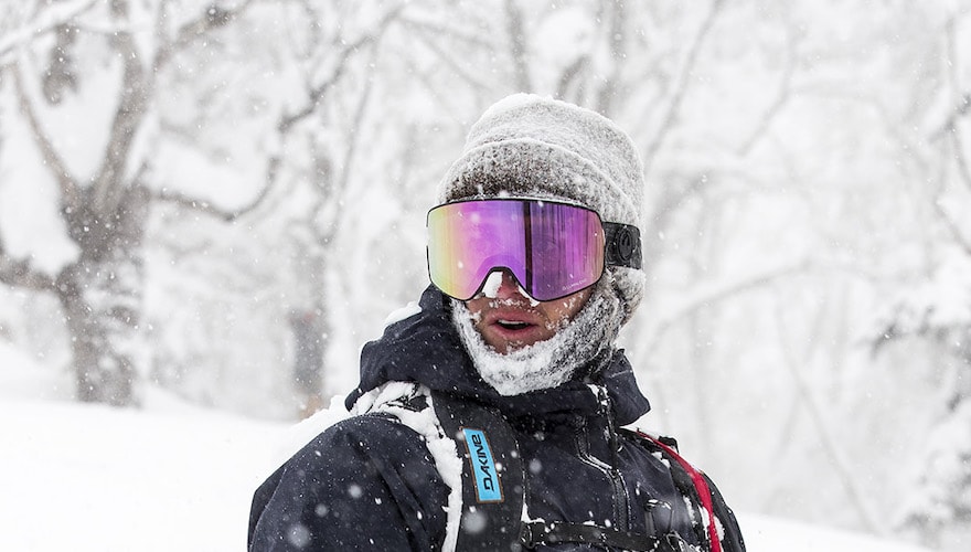 japow days in Hokkaido Japan