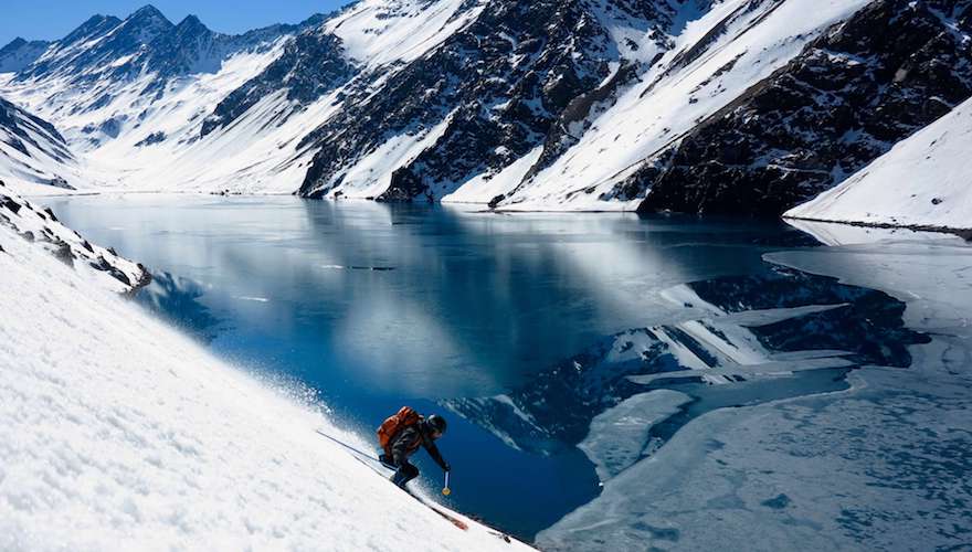 skiing portillo in chile