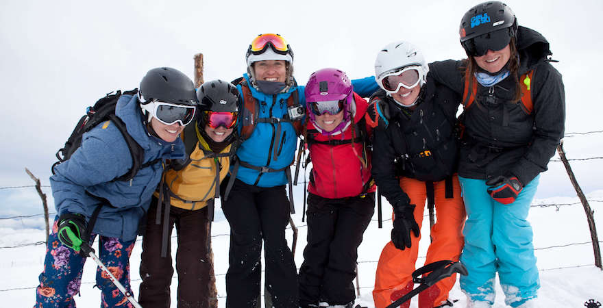 Women's Skiing Adventures with PowderQuest Tours