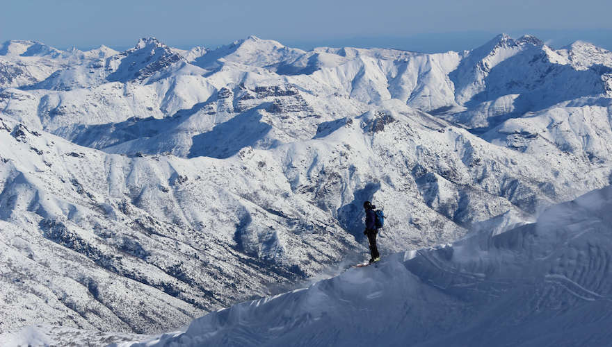 skiing in the southern hemisphere in Chillan