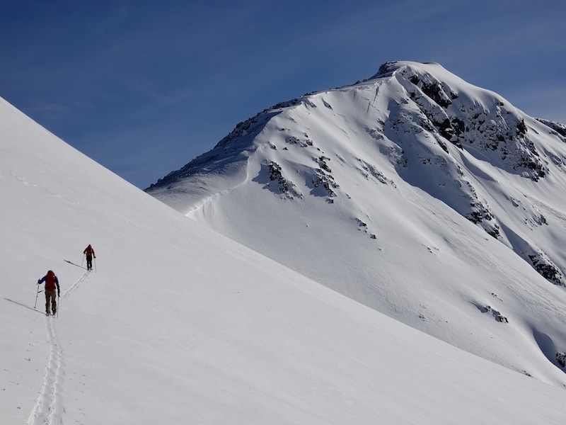 ski touring in patagonia