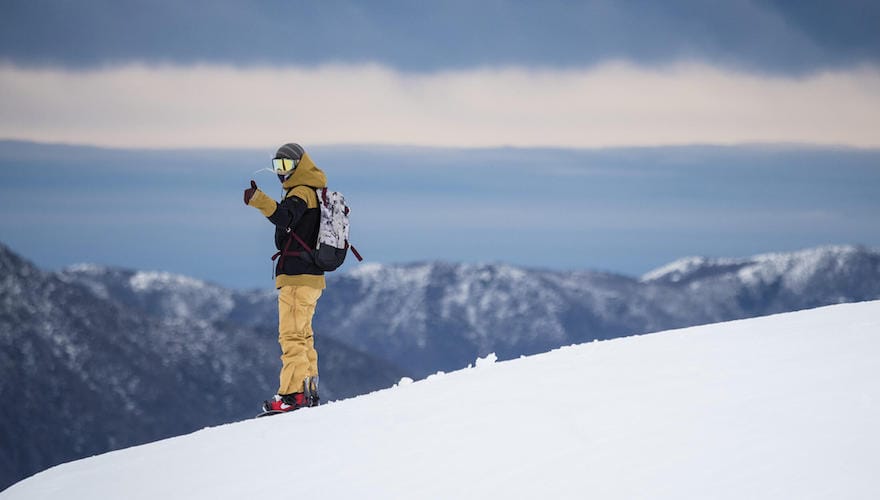 snowboarding in pucon chile