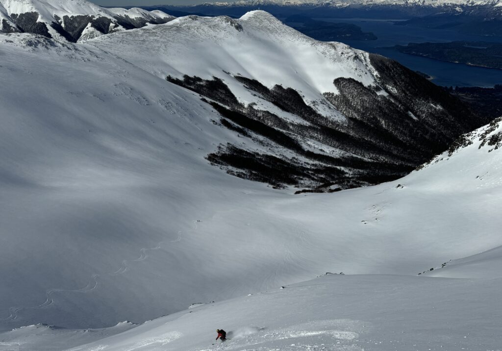 Women`s backcountry clinic in Argentina with PowderQuest